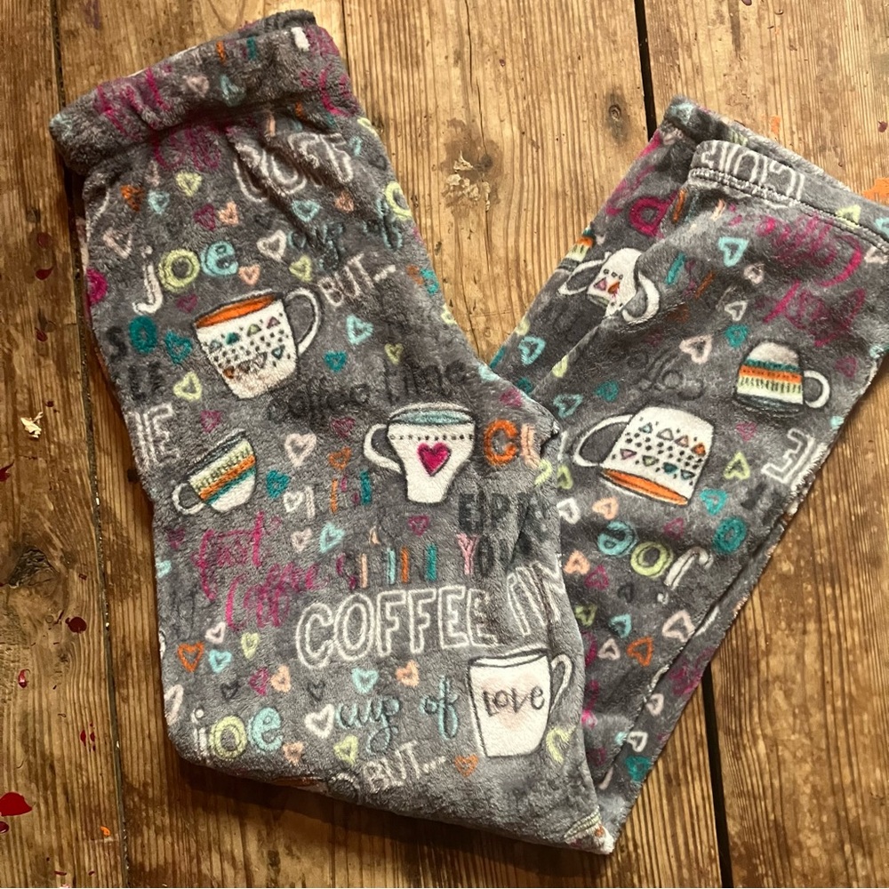 Secret Treasures Gray Patterned Pajama Pants